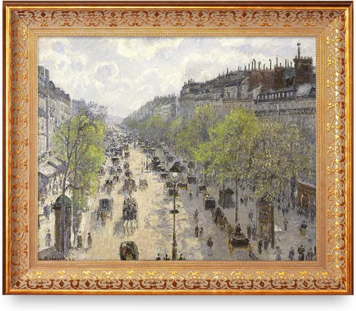 Miniatura 8 de A&T ARTWORK Campo de trigo con cipreses de Van Gogh Las reproducciones de arte clásico mundial, impresiones en lienzo giclée para decoración