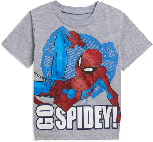 Miniatura 3 de Marvel Conjunto de camiseta de Spiderman y pantalones cortos de rizo francés de los Vengadores