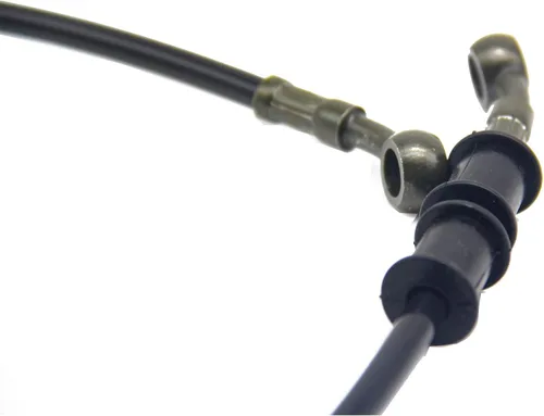 Miniatura 6 de Línea de freno de motocicleta, manguera de freno de acero inoxidable, embrague de freno de acero trenzado para motocicleta, paquete de 1, línea