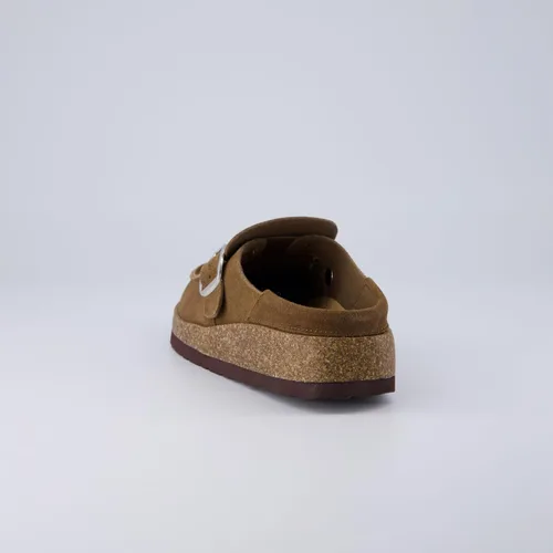 Miniatura 5 de CUSHIONAIRE Women's Hobby Genuine Leather Cork Footbed Clog with +Comfort