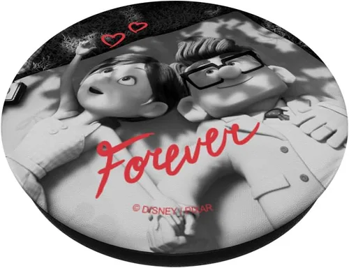 Miniatura 2 de Disney PIXAR UP Carl y Ellie Forever Heart PopSockets PopGrip estándar