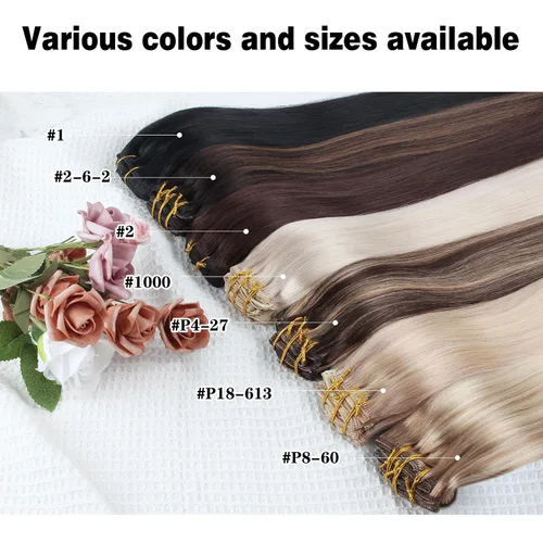 Miniatura 8 de ABH AMAZINGBEAUTY HAIR Extensiones de cabello humano negro con clip, 8 piezas de extensiones de volumen con clip, 4.23 onzas, sedoso, lacio, suave