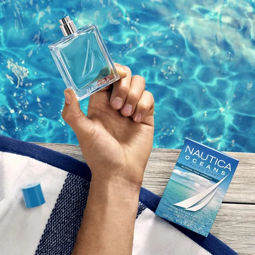 Miniatura 7 de Nautica Oceans Pacific Coast Eau de Toilette de 1.6 onzas líquidas (paquete de 1), notas de manzana, ciclamen y madera de ámbar, fragancia
