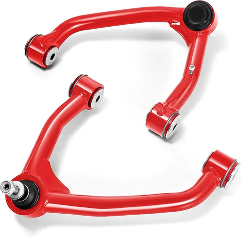 Miniatura 8 de 2-4" 2 piezas Brazos de control superiores delanteros para Silverado 1500 Sierra 1500 1999-2006 con casquillos PU Brazo de control tubular ajustable