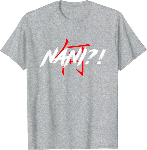 Miniatura 53 de Nani Meme Anime Japanese Camiseta, Negro, S