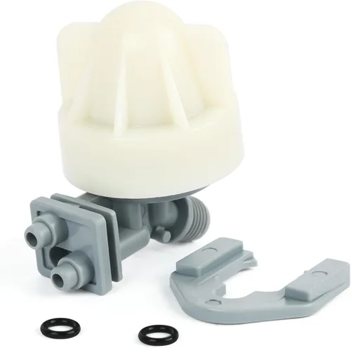 Boquilla suavizante de agua y conjunto Venturi 7187065 de repuesto, compatible con GE, Kenmore, Morton, Whirlpool, NorthStar, Rheem reemplaza