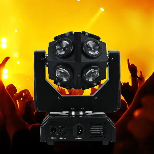 Miniatura 7 de 12x12W 4 en 1 RGBW cabeza móvil etapa luz fiesta bola LED discoteca luz DJ iluminación DMX para bar club concierto boda