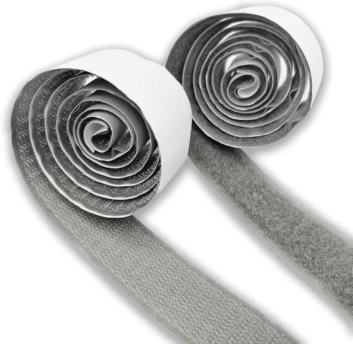 Miniatura 89 de Cinta de gancho y bucle de 4 pulgadas de ancho, verde follaje, para coser, no adhesiva, de 1 yarda de largo, cinta de gancho y bucle de nylon verde
