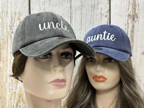 Miniatura 12 de Sombreros bordados para tío tía, abuelo, abuela, mamá, mini