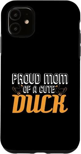Miniatura 6 de Funda para iPhone XR Goose Mallard Quack Joke Cute Mommy Duckling Mom Duck Lover Case