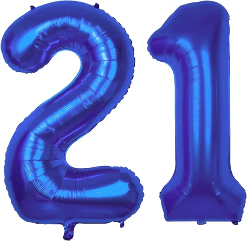 Miniatura 8 de Globos gigantes de 40 pulgadas de color azul marino con el número 0 Globo de 0 dígitos, globos del número 0 Globo azul oscuro 0 para decoración