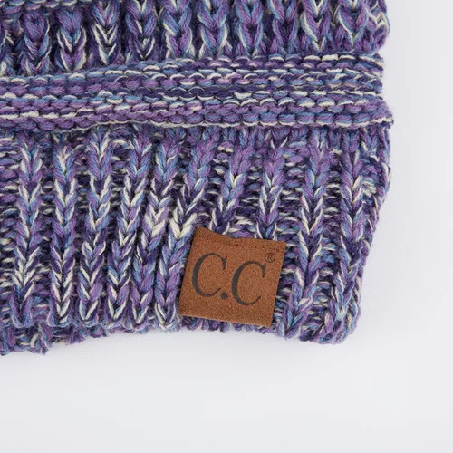 Miniatura 248 de C.C Trendy Warm Chunky Soft Stretch Cable Knit Beanie
