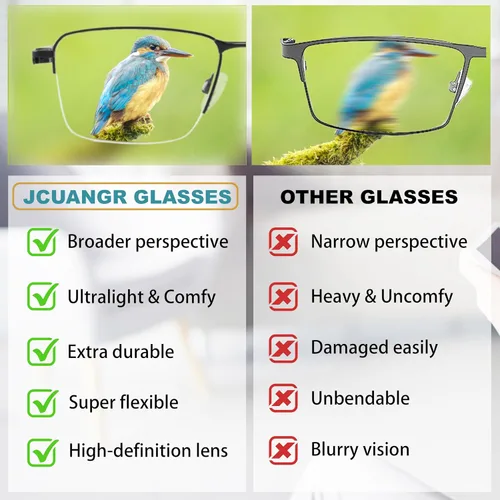 Miniatura 6 de Near Sighted Glasses for Men Women Half Nearsighted Distance Driving Myopia Eyeglasses Sprot Near Sighted Eyewear