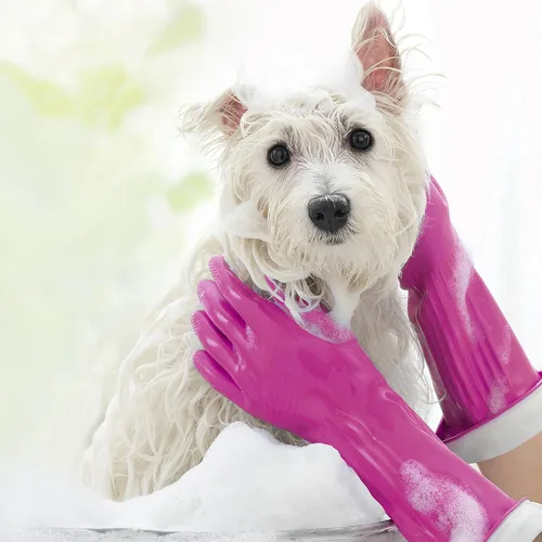Miniatura 6 de Playtex Living - Guantes de limpieza de goma reutilizables (grandes, 2 pares), guantes reutilizables para el hogar con protección prémium