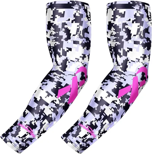 Miniatura 6 de COOLOMG Basketball Compression Arm Sleeves for Baseball Football Volleyball Sports Youth Kids Adult