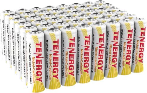 Miniatura 8 de Tenergy, Batería NiCd AA 1000 mAh, 21045, 4 Piezas, 4