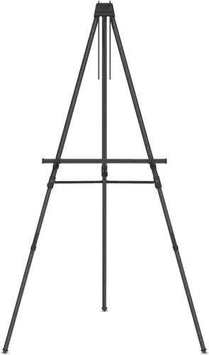 Miniatura 5 de Quartet Caballete, Aluminio, Servicio Pesado, Telescoping, 66" Max. Altura, Soporta 45 Lbs, Negro (56EX)