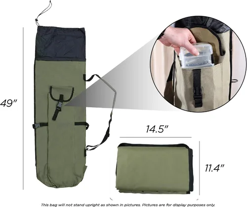 Miniatura 7 de Funda organizadora para cañas de pescar