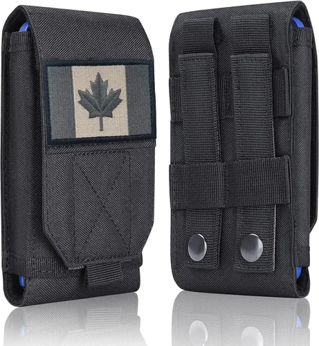 Miniatura 14 de Funda táctica negra para teléfono celular, resistente al agua, para iPhone 11, 12, 13 Pro Max, Samsung S22, S21, S20, FE, Note 20, 10, A13, A12