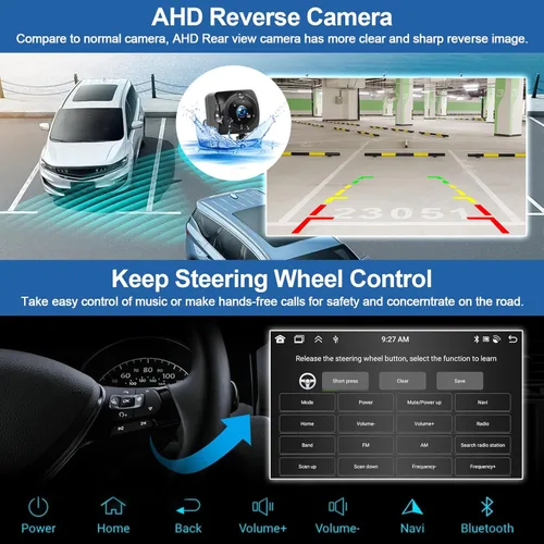 Miniatura 6 de 4G+64G 8 Core Car Radio estéreo para Ford F150 F-150 2009 2010 2011 2012 con Apple Carplay Android Auto 9 "IPS pantalla táctil Android 15 Radio