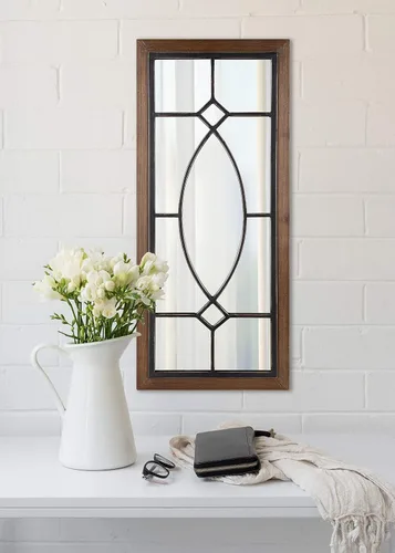 Miniatura 2 de Kate and Laurel Bakersfield Wood Framed Mirror