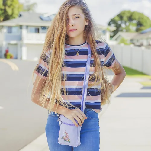 Miniatura 5 de AOCINA Bolso cruzado para niñas, bonitos bolsos Kawaii para mujeres, regalos para adolescentes, niñas, niños y mujeres (regalos para mamá e hija)
