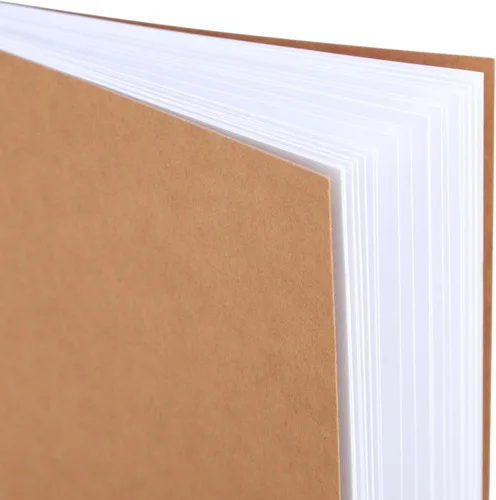 Miniatura 9 de Paper Junkie Cuadernos a Granel - A6 de 4 x 6 Pulgadas, Kraft, Sin Líneas, Paquete de 24 - Cuaderno de Bocetos en Blanco y Mini Blocs de Bocetos