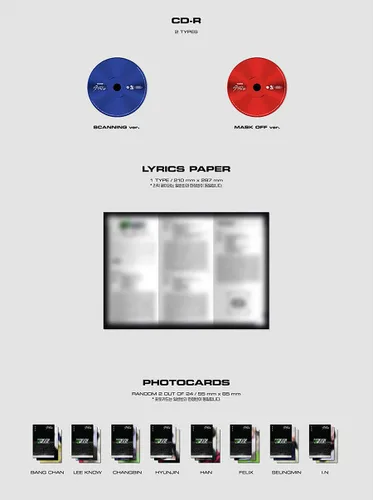 Miniatura 5 de STRAY KIDS ODDINARY Mini Album (STANDARD Ver.) ( SCANNING Ver. )