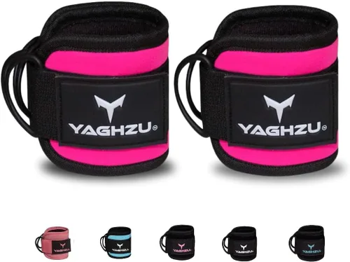 Miniatura 11 de Ankle Straps for Cable Machines Women, Glute Kickback Cable Machine Attachments, Gym Ankle Cuffs, Wrist Cuffs for Workout, Leg Training Accessory
