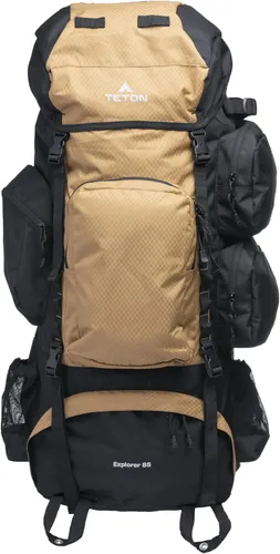 Miniatura 15 de TETON Sports Explorer - Mochila con marco interno completo, equipo de viaje ajustable para mochileros, cubierta impermeable para moscas de lluvia