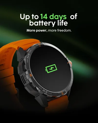 Miniatura 7 de Cubitt Terra - Reloj inteligente resistente con GPS de doble banda, pantalla AMOLED de 1.48 pulgadas, mapas sin conexión, VITA AI, entrenador AI