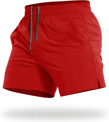 Miniatura 12 de CANGHPGIN Pantalones cortos deportivos de entrenamiento para hombre de 7 pulgadas / 5 pulgadas, de secado rápido, pantalones cortos de correr