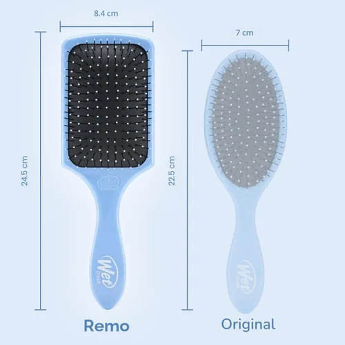 Miniatura 5 de Wet Brush Cepillo Paddle Desenredante para el Cabello, Sky, Cerdas IntelliFlex Ultra-Suaves con Diseño AquaVent, Excelente para Aplicación de Cielo