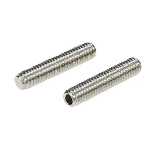 Miniatura 8 de Sscon 100PCS M6x16mm Hexagonal interno Juego de tornillos de agarre 201 Acero inoxidable Punto plano Tornillo