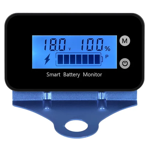 Miniatura 8 de Monitor de batería impermeable IPX7 de 12 V, 24 V, 36 V, 48 V, 60 V, 72 V, medidor de batería, medidor de batería, capacidad digital, capacidad