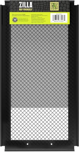 Miniatura 9 de Zilla Fresh Air Cubierta de Pantalla, Cubierta de Malla Metálica Segura y Duradera para Terrarios de Reptiles, 12 x 6 Pulgadas