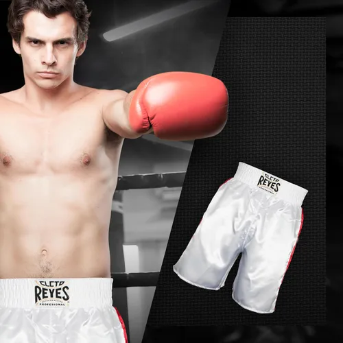 Miniatura 6 de CLETO REYES Boxing Shorts Trunks for Men, Training Uniform, Professional Competition Fitness Clothes, Fight Apparel, Satin