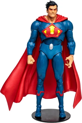 Miniatura 11 de McFarlane Toys - DC Multiverse Superman vs Superman de la Tierra-3 con Atomica 7in Figura 2pk