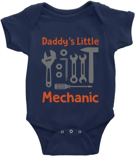 Miniatura 3 de Daddy's Little Mechanic - Mameluco orgánico para bebé niño y niña