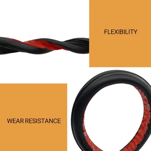 Miniatura 3 de D Shape Foam Rubber Seal Strip, 1" Self-Adhesive EPDM Rubber Weather Stripping Gasket for Automotive, Boat, RV Slide Out Seal, Marine, Garage