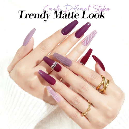 Miniatura 5 de AZUREBEAUTY Esmalte de Uñas con Capa Superior Mate – Transparente Natural de Secado Rápido, Larga Duración, Fórmula de Secado al Aire, Acabado
