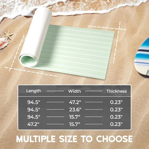 Miniatura 8 de FOCEAN Suelo de lancha de espuma EVA con alfombra marina antideslizante autoadhesiva para Jon Boat Bass Boat Pontón, lancha motora, RV, yate, kayak