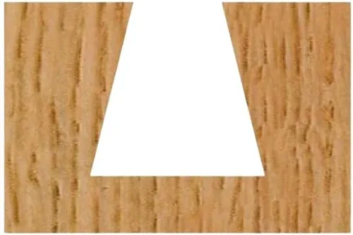 Miniatura 3 de Whiteside Broca de cola de milano D14-375 con longitud de corte de 3/8 pulgadas de diámetro grande de 3/8 pulgadas