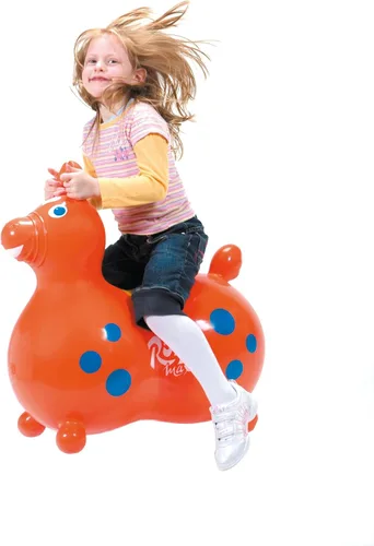 Miniatura 7 de GYMNIC - Caballo de rebote Rody, caballo de salto para niños pequeños, caballo inflable, animales hinchables para niños pequeños y niños, juguetes