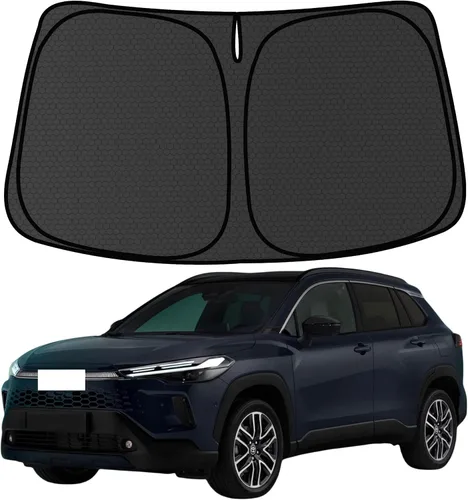 Miniatura 115 de Civic - Parasol para parabrisas Honda Civic 2022-2024 2025 (no para Honda 2022 Sport), visera frontal gruesa plegable 1:1, mantiene tu automóvil más