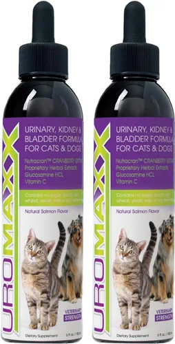 Miniatura 11 de Fórmula para el tracto urinario, del riñón y de la vejiga para gatos y perros, UroMAXX botella de 6 onzas