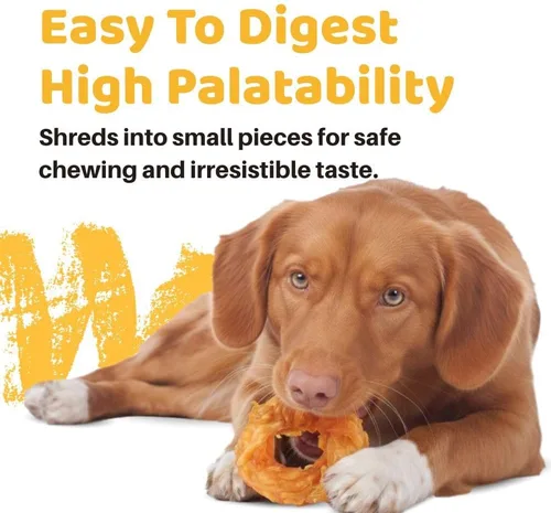 Miniatura 5 de iPaw Tendones de pavo para perros, 100% Turquía y materia prima de origen estadounidense, hipoalergénicos, masticables naturales de grado humano