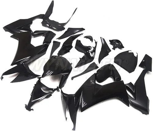 Miniatura 2 de Kit de carenado completo de plástico ABS negro brillante apto para Kawasaki 2008 2009 ZX10R Ninja 2010 ZX-10R 08 09 10 Molde de inyección Carrocería