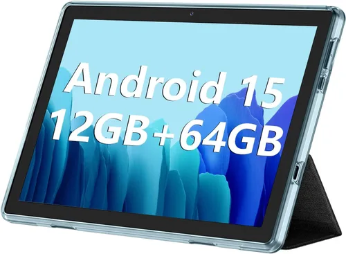 Miniatura 7 de ECOPAD Tablet de 10.1 pulgadas, tabletas Android 15 de 12 GB (4+8) de RAM / 64 GB de ROM / expansión de tarjeta SD de 1 TB, pantalla táctil IPS HD