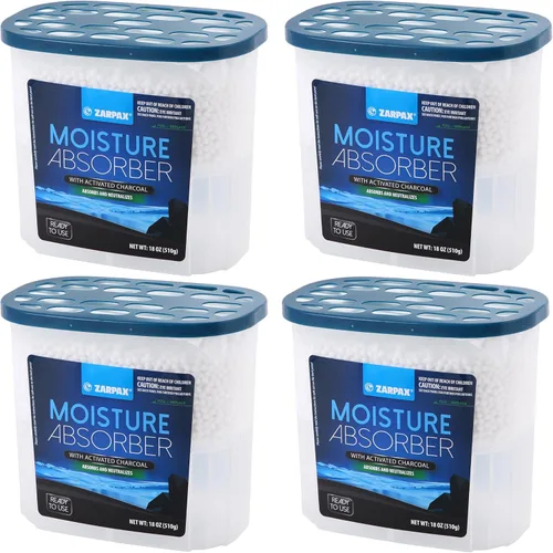 Miniatura 16 de Zarpax - Absorbente de Humedad con Algodón Fresco 10.5 oz/300g Elimina la Humedad, la Condensión y la Umbría Absorbente de Olores con Fragancia